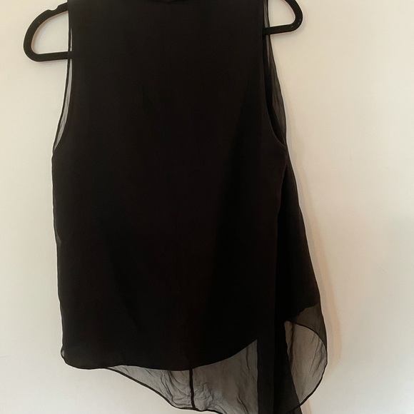 Asymmetrical Elizabeth and James Silk Blouse - Picture 5 of 6